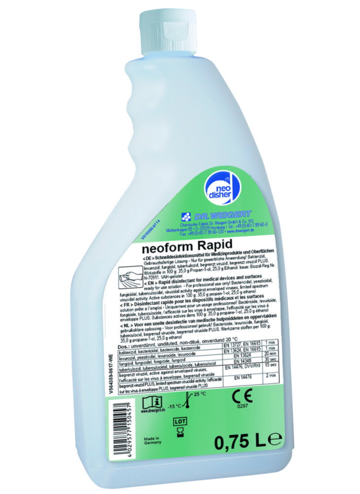 Flächendesinfektion neoform®Rapid Flächendesinfektion neoform®Rapid