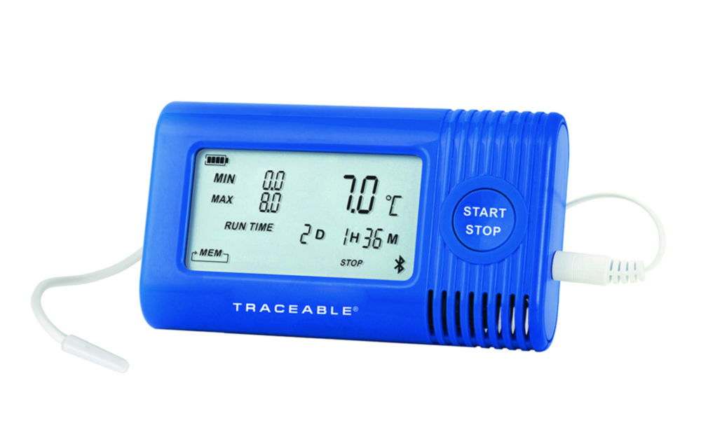Temperature data logger Traceable®, with 1 bullet probe Temperature data logger Traceable®, with 1 bullet probe