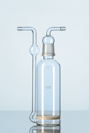 DURAN® Gaswaschflasche Aufsatz mit Filterplatte mit Normalschliff, 350 ml
