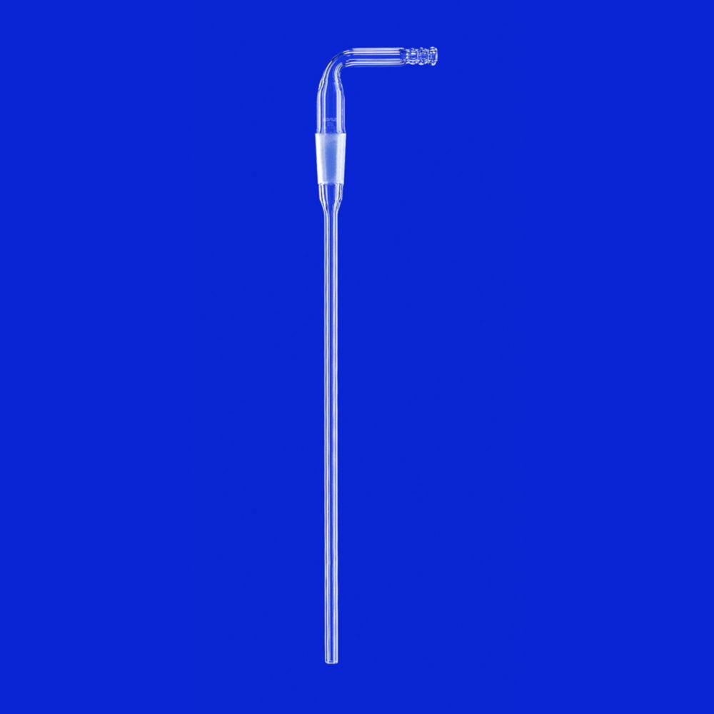 Gas inlet tubes, bent, DURAN® tubing Gas inlet tubes, bent, DURAN® tubing