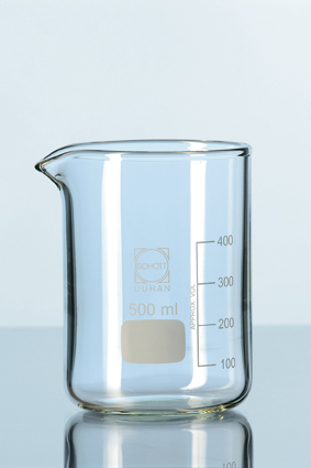 DURAN® Filtrierbecher, mit Teilung und Ausguss, dickwandig, 2000 ml
